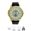 Curren REGIMENT Gold Case Strap Watch | 5401942