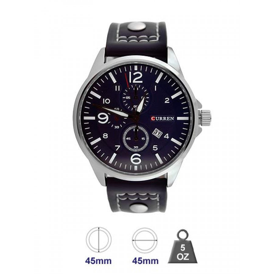 Curren Leather Band Watch for Men