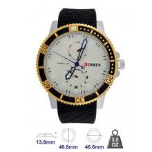 Curren Brand Leather Strap Watch for Mens