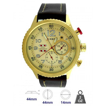 Mens Classic Leather Watch