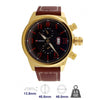 Curren Brand Leather Strap Watch for Mens