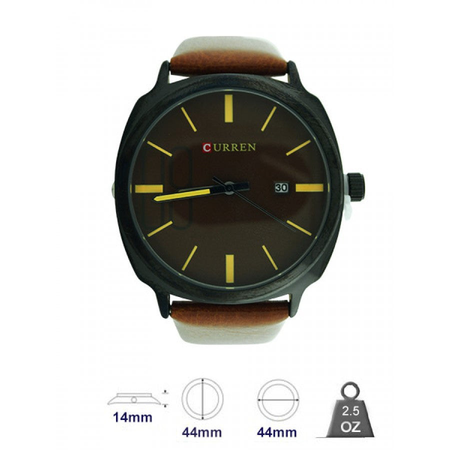 Mens Classic Leather Watch