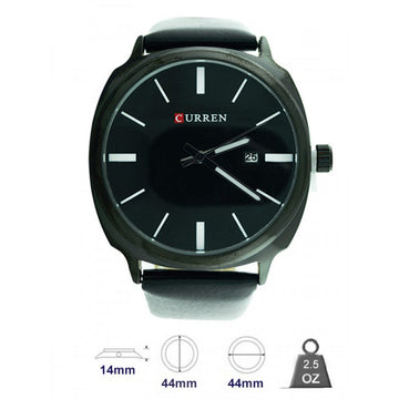 Mens Classic Leather Watch