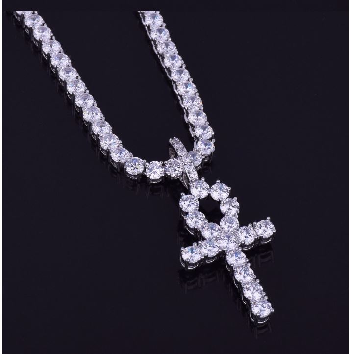 LOOP 3MM Ankh CZ Cross | 912711