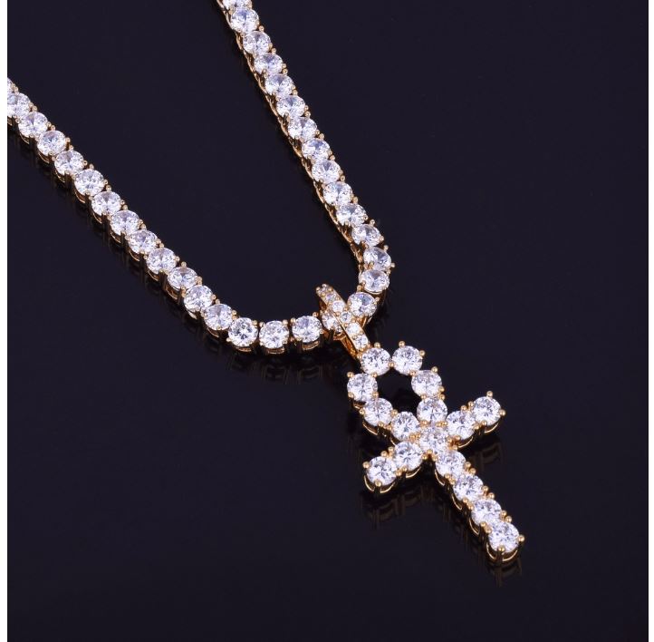 LOOP 3MM Ankh CZ Cross | 912711