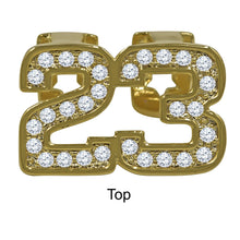 23 symbol Hip Hop Iced out Grillz