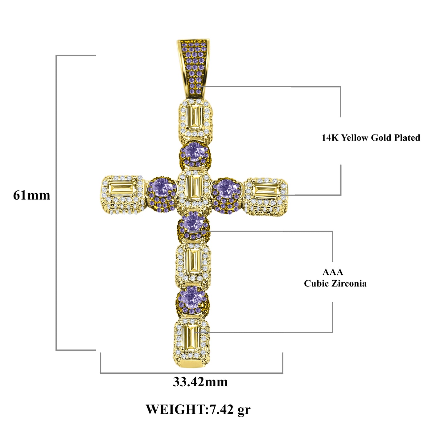 IMPULSE Cross Pendant | 9129619