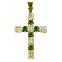 CZ CROSS PENDANT - 9129622