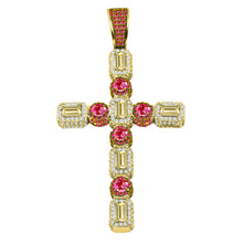 CZ CROSS PENDANT - 912966