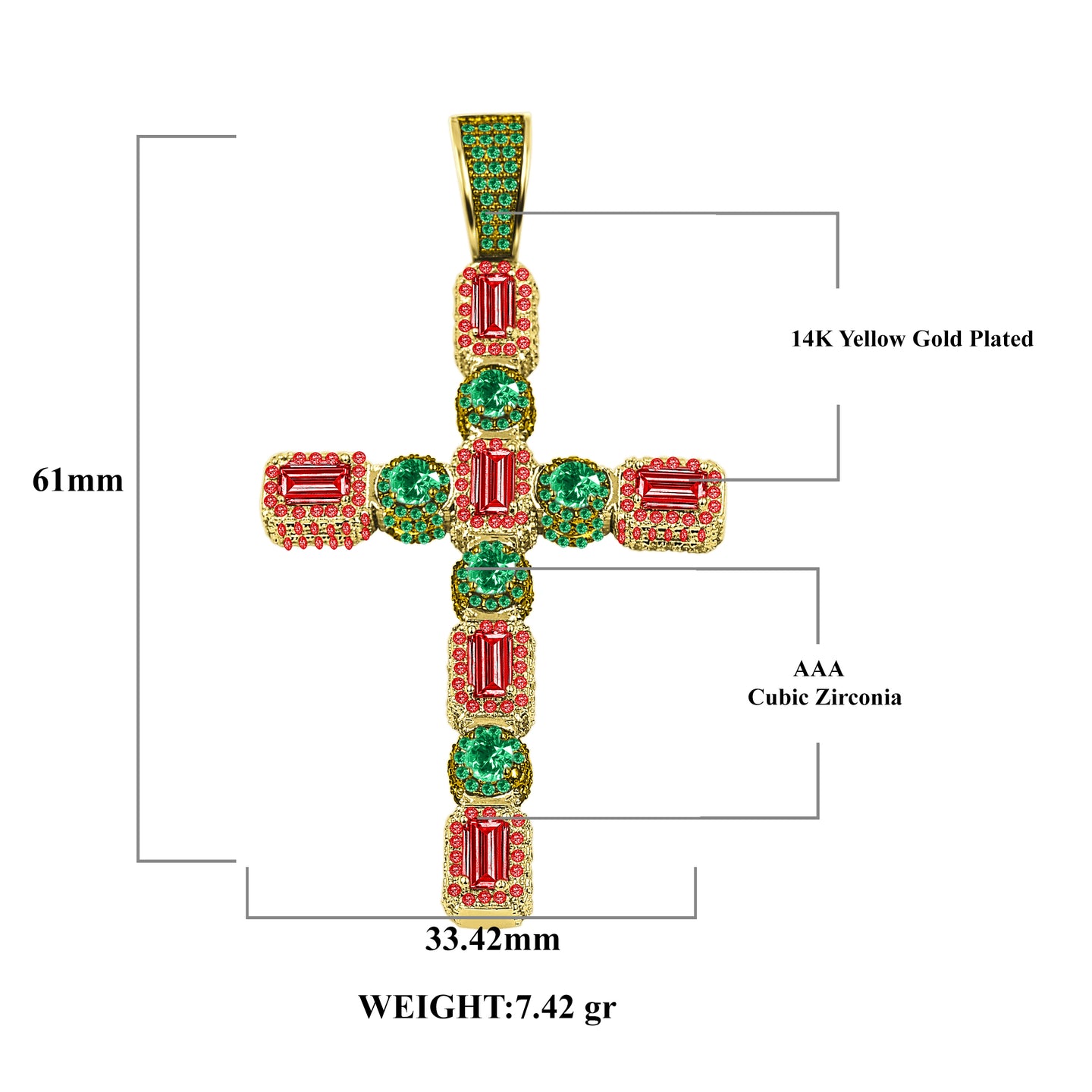 IMPULSE Cross Pendant | 912968