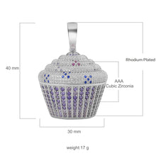 CUP CAKE Silver Pendant | 9210011