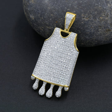 BASKETBALL JERSEY SILVER PENDANT  | 9210132