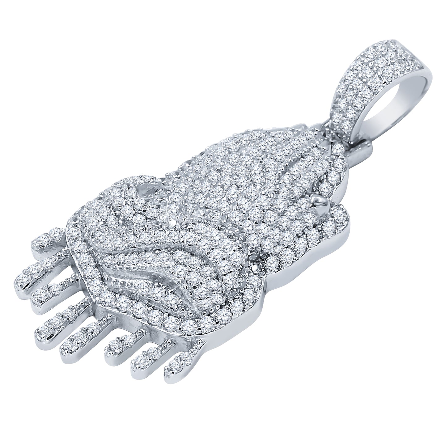 Pray 925 Pendant with CZ Stone  | 9210151