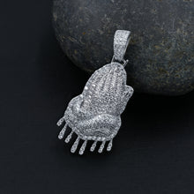 Pray 925 Pendant with CZ Stone  | 9210151