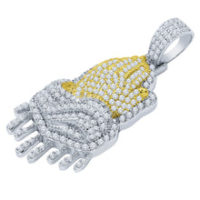 Pray 925 Pendant with CZ Stone  | 9210152