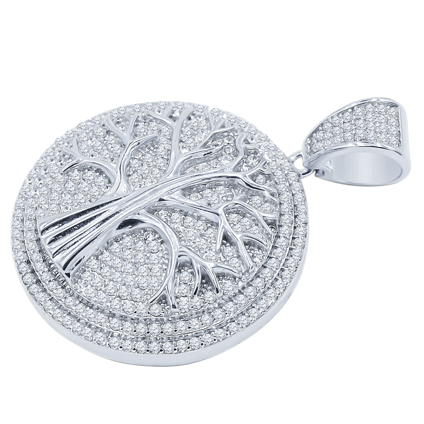 Green 925 Pendant with CZ Stone  | 9210161