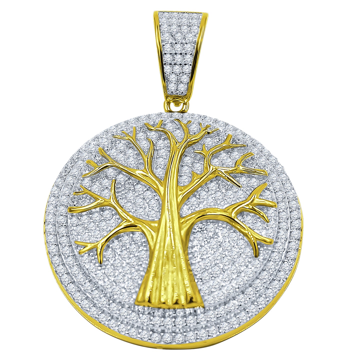 Green 925 Pendant with CZ Stone  | 9210162