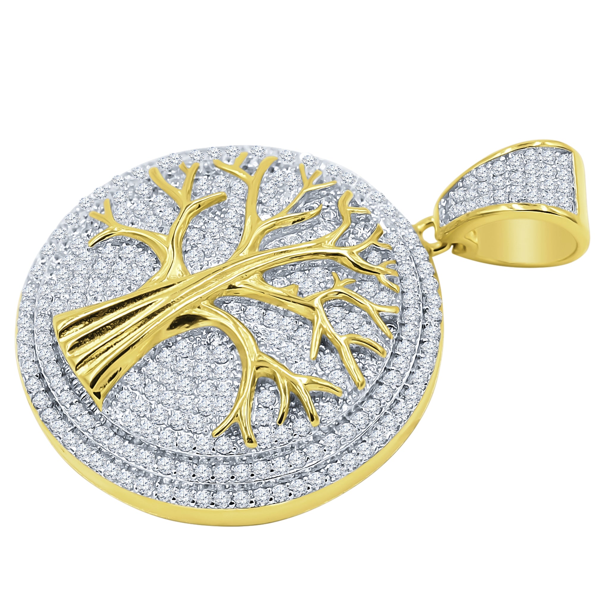 Green 925 Pendant with CZ Stone  | 9210162