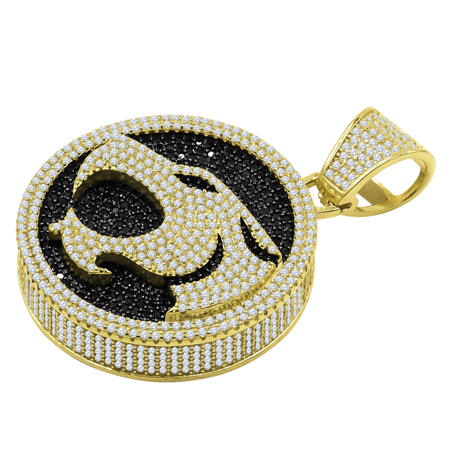 THE KING 925 Pendant with CZ Stone  | 9210208