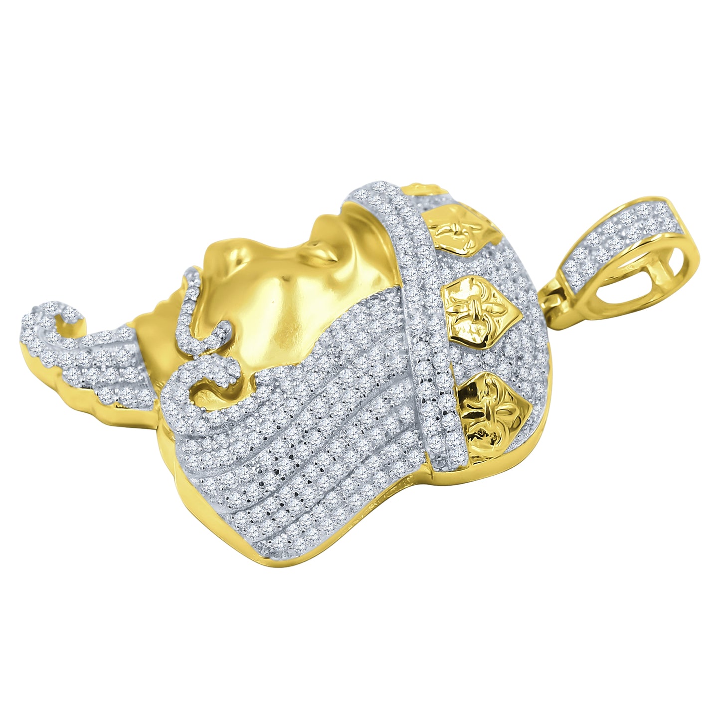 Alladin Genie 925 Pendant with CZ Stone  | 9210212