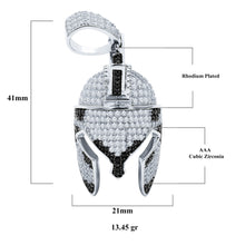 Headgear 925 Pendant with CZ Stone  | 9210227