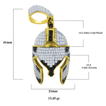 Headgear 925 Pendant with CZ Stone  | 9210228