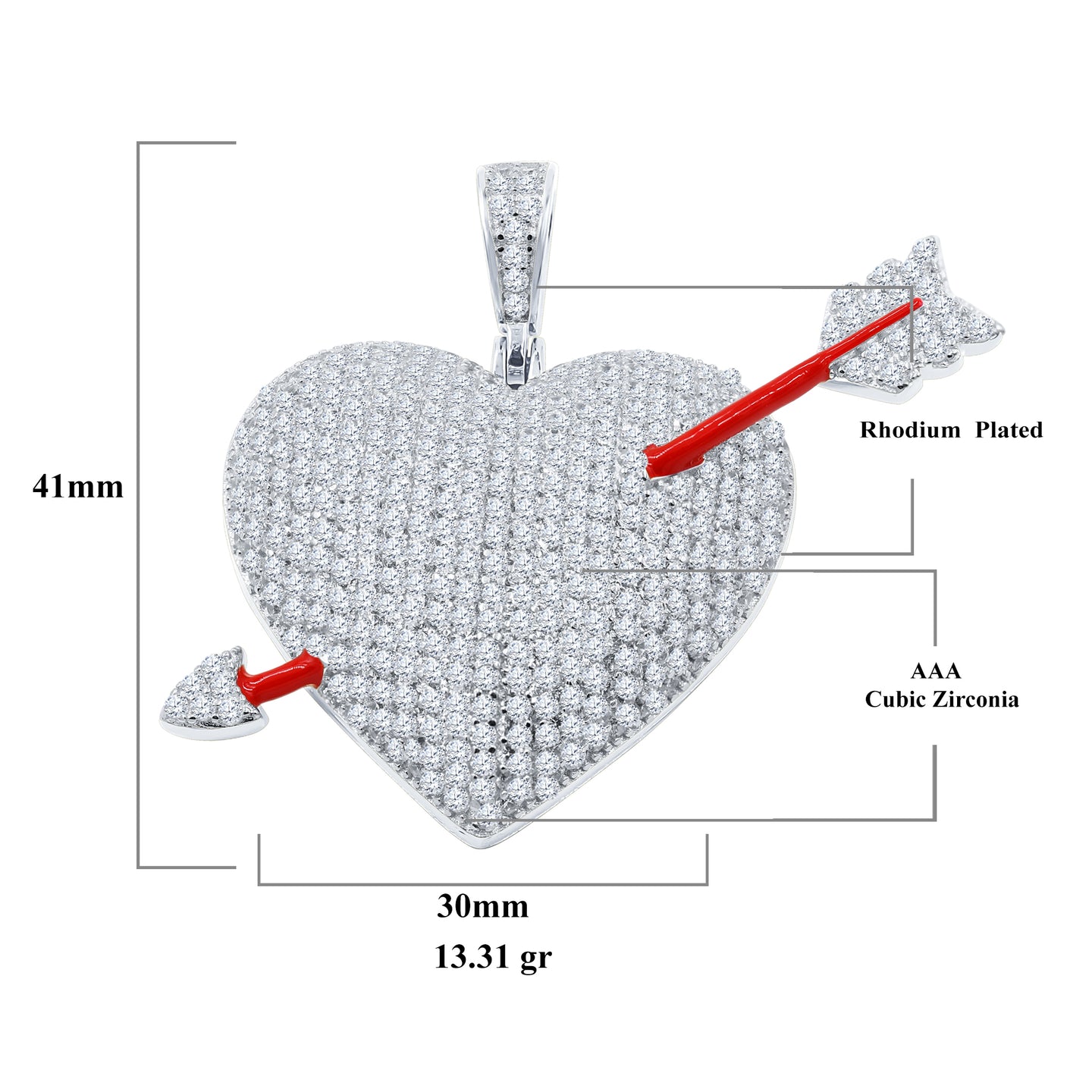 HEARTBREAK 925 Pendant | 9210231