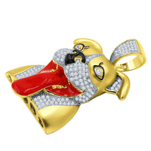 SnapchatDog 925 Pendant with CZ Stone  | 9211362