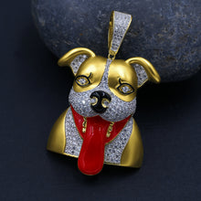 SnapchatDog 925 Pendant with CZ Stone  | 9211362