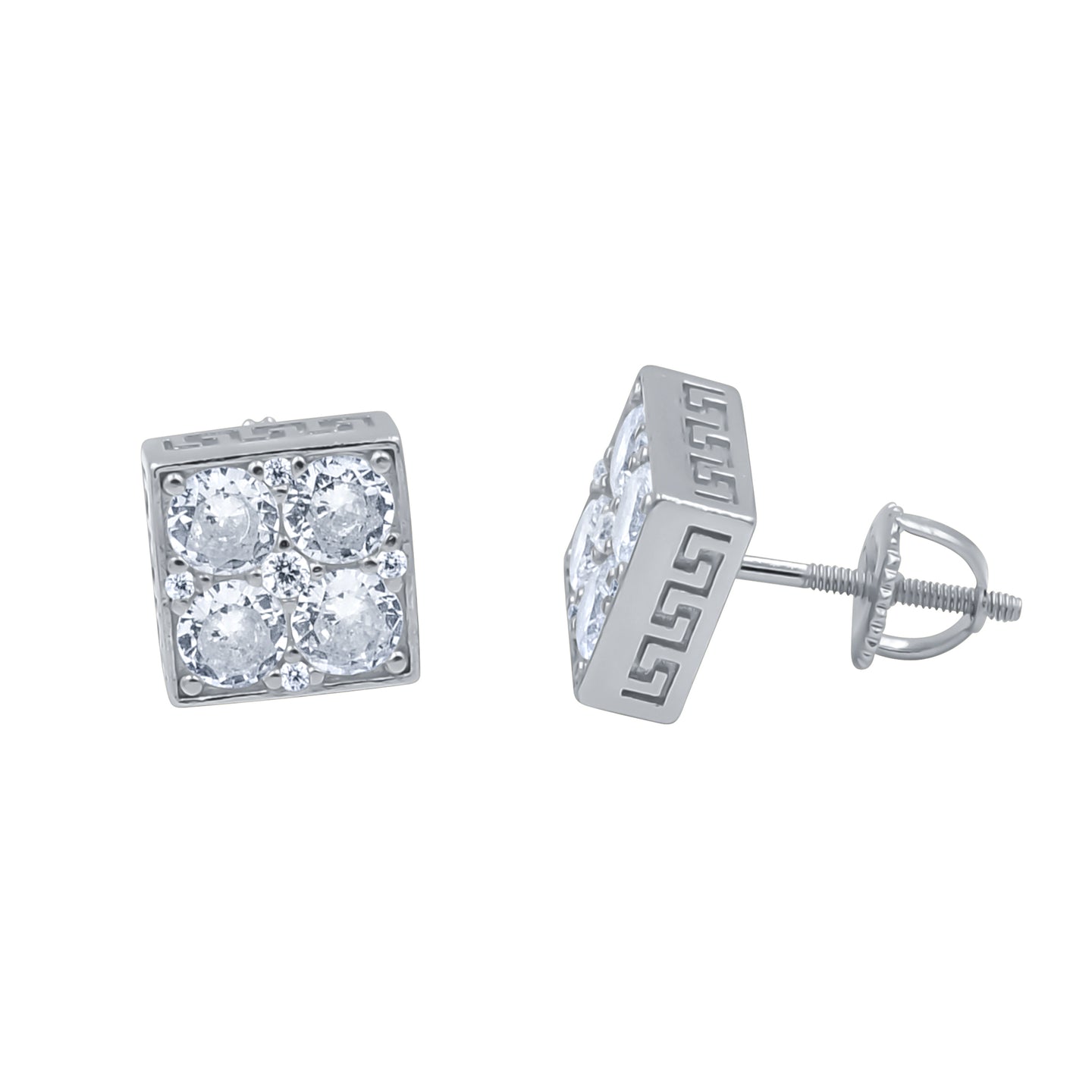 BELLE SILVER EAR TOPS I 9217831