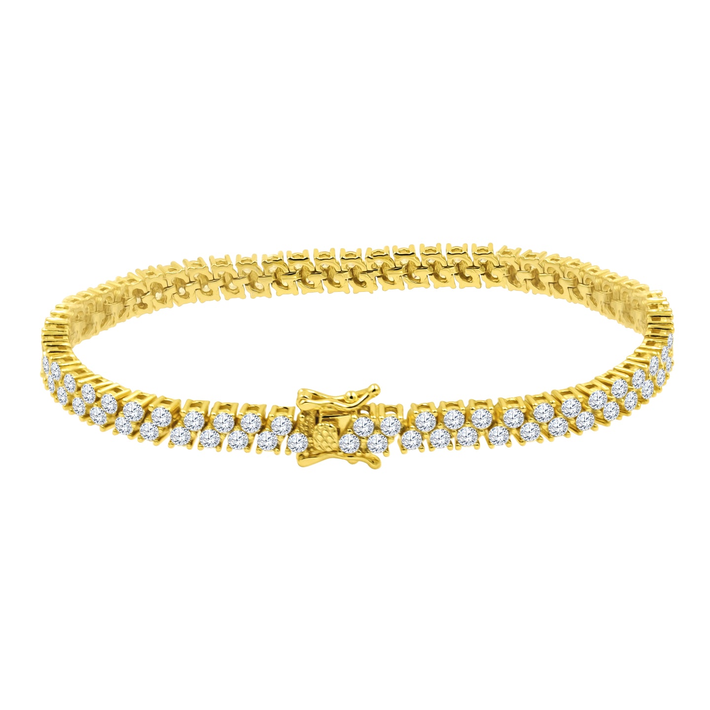 SNOWFIELD 3MM SILVER BRACELET CZ I  9220262