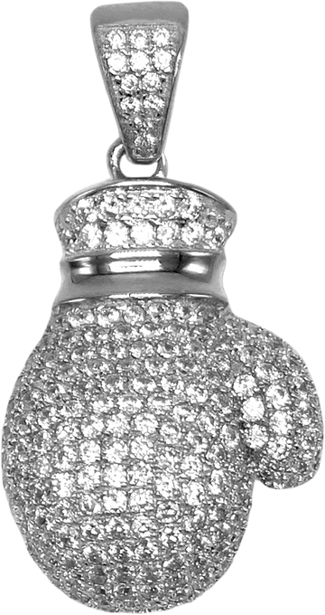 Silver Pendant Boxing Glove 926941
