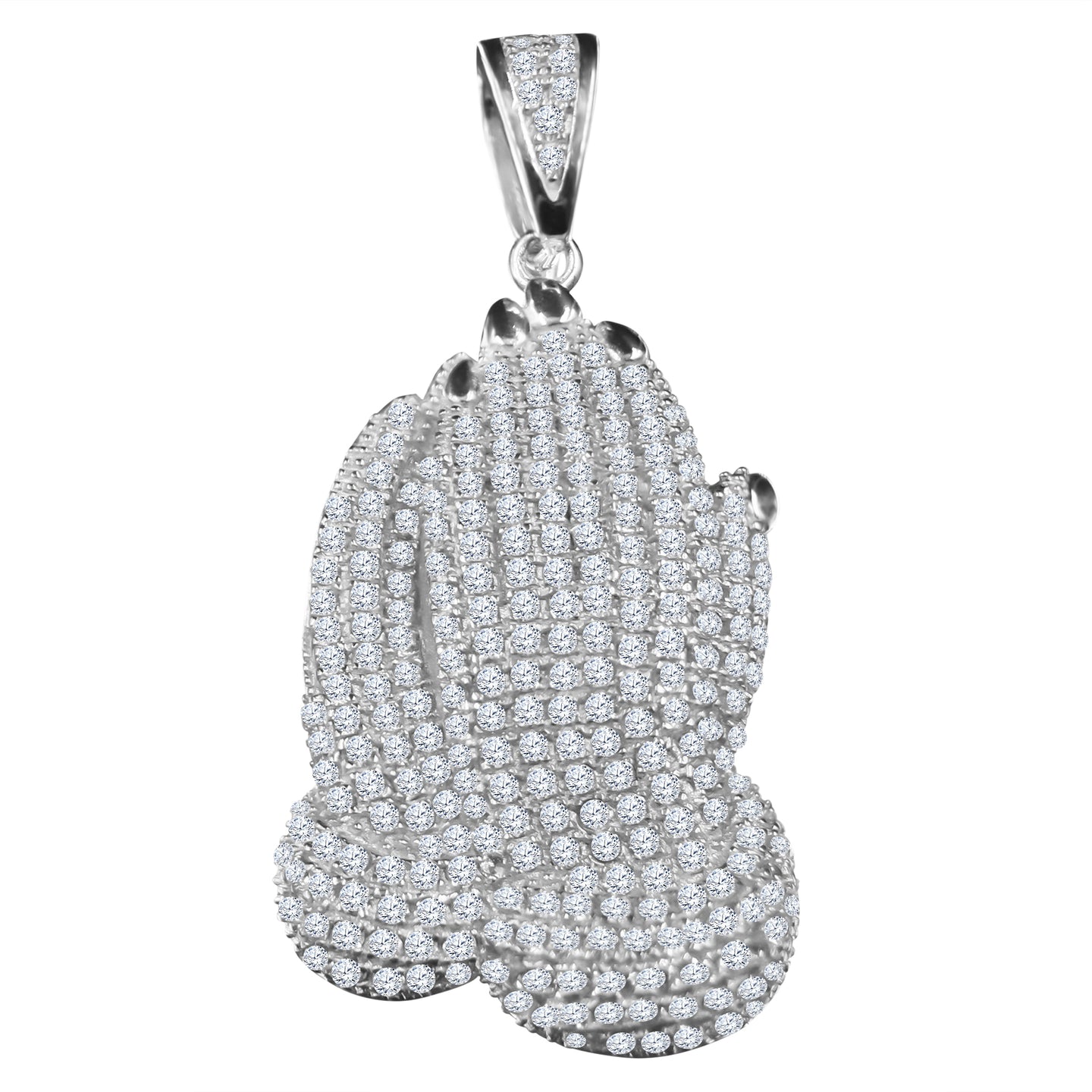 Silver Pendant Praying Hand 927651