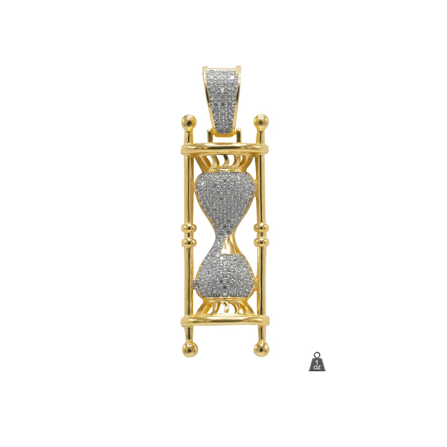 Hour Glass in 925 Silver 928142