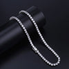 RADIOSUS 4MM SILVER MOISSANITE CHAIN  I 991491