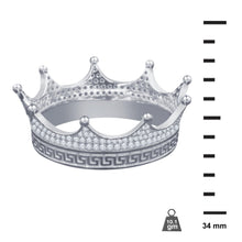 Crown 925 Silver Hip Hop Pendant