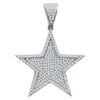 Silver Pendant with CZ Stone-929591
