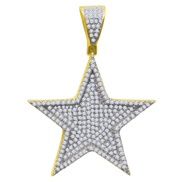 Silver Pendant with CZ Stone-929592