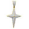 Silver Pendant with CZ Stone-929602