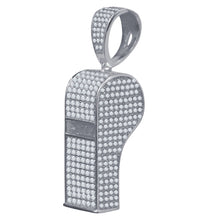 Silver Pendant with CZ Stone-929641