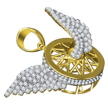 Silver Pendant with CZ Stone-929662