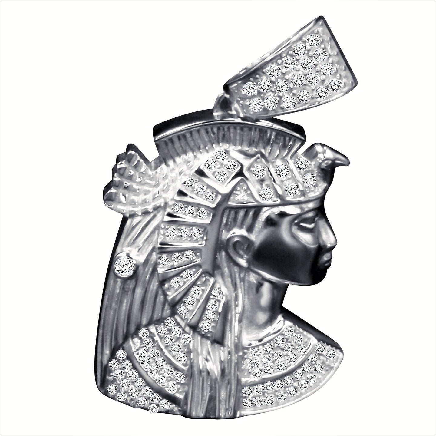 Silver Pendant with CZ Stone-929671