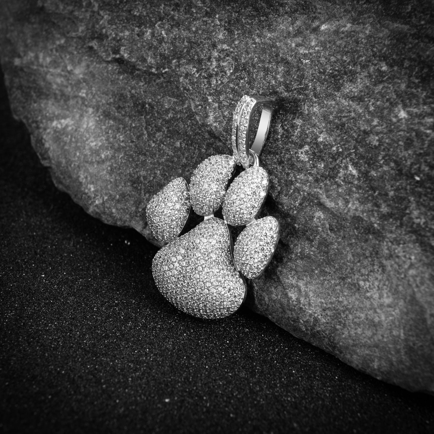 PAW Silver Pendant with CZ Stone-929961