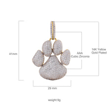 PAW Silver Pendant with CZ Stone-929962