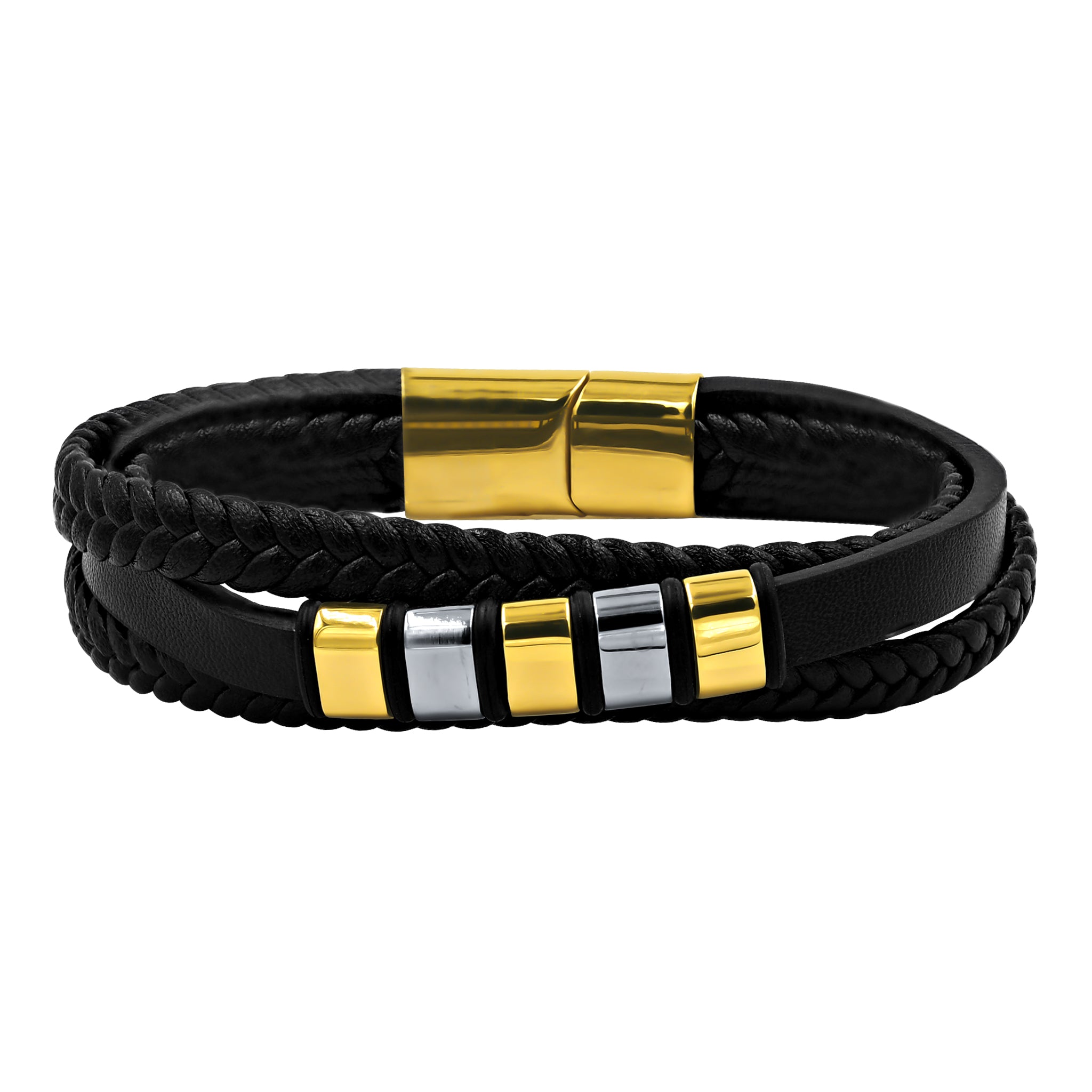 BLACK LAVA STEEL BRACELET I 9310553