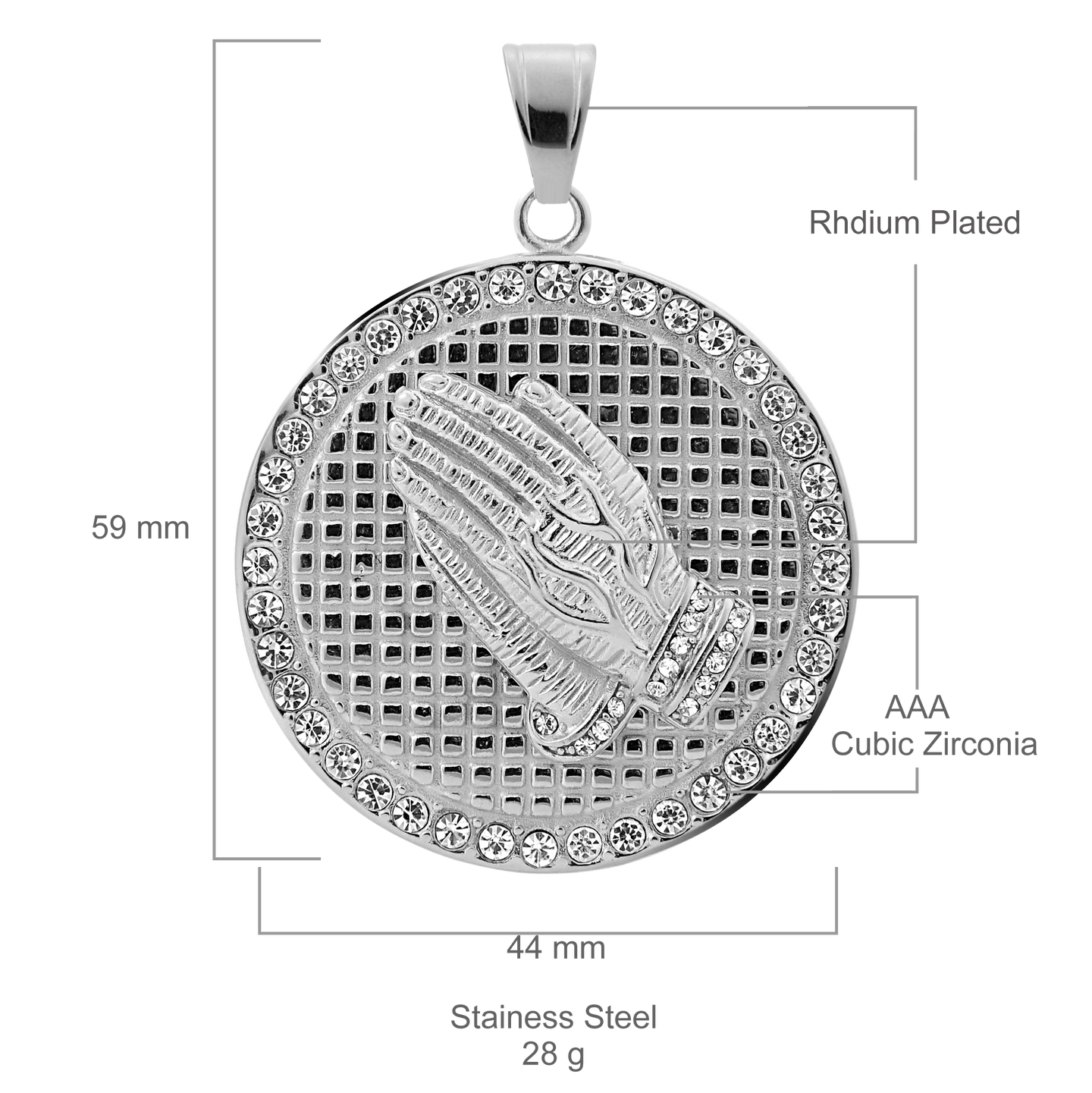 PRAY Steel Pendant | 938601