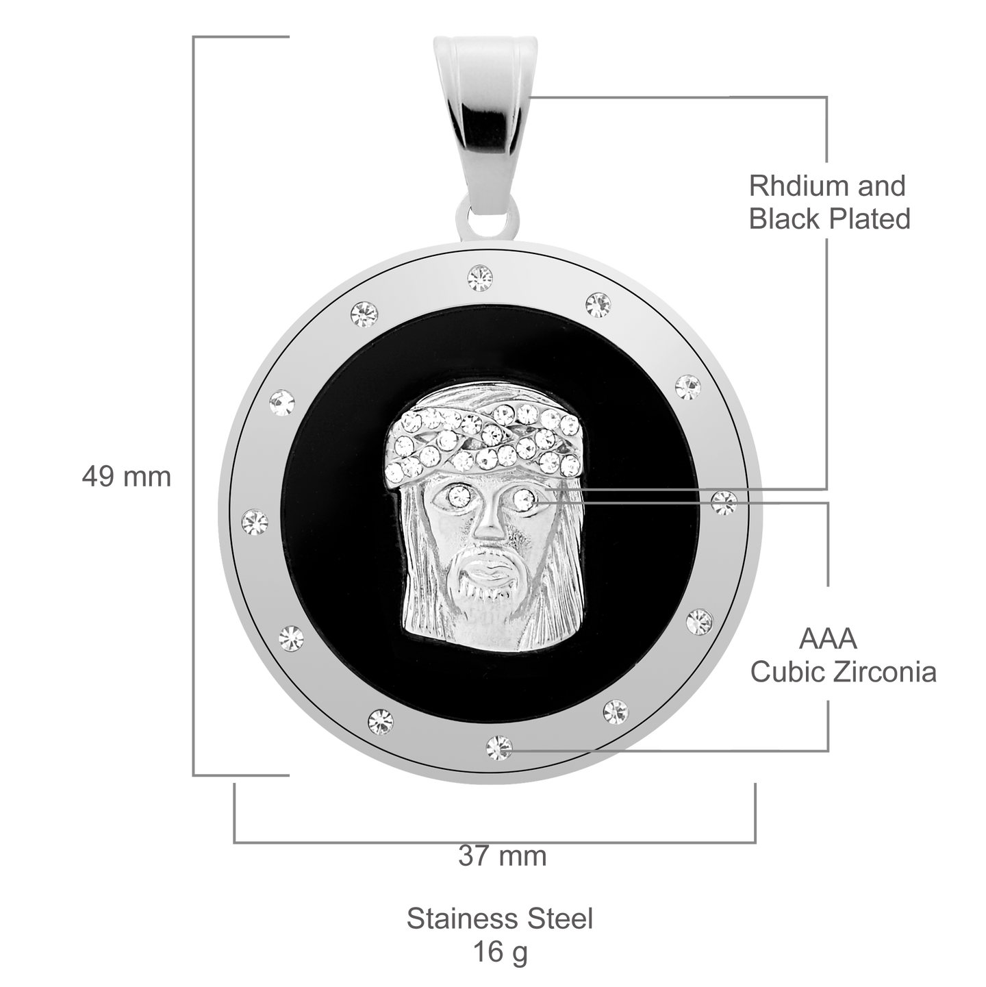 PRINCE Steel Pendant | 938631