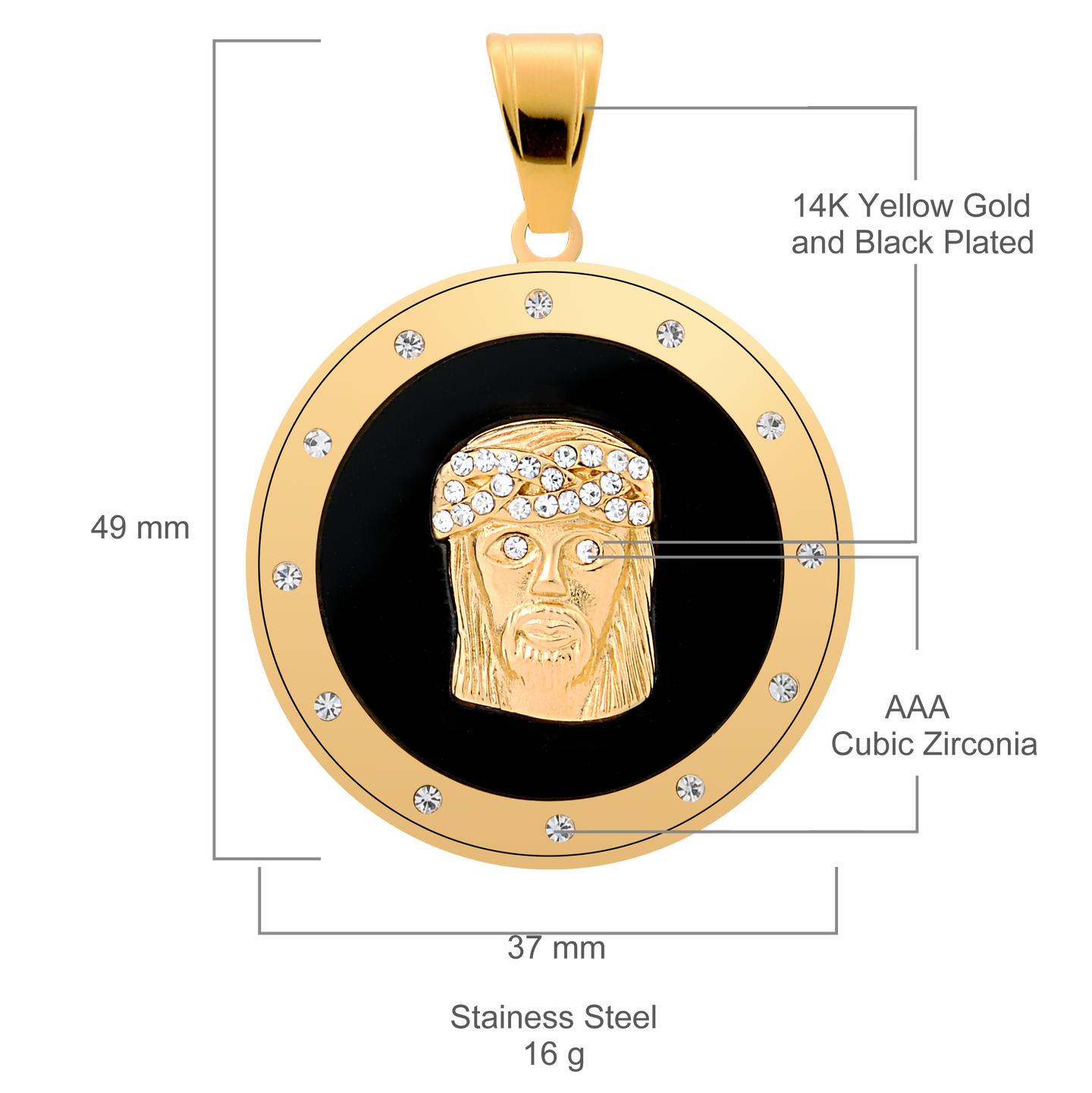 PRINCE Steel Pendant | 938632