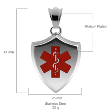 EMT SHIELD Steel Pendant | 938711
