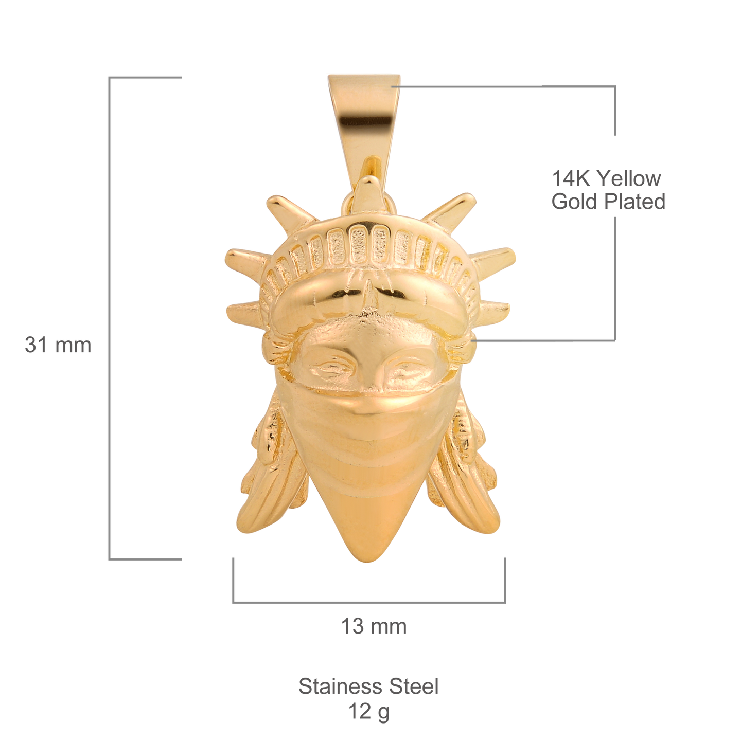 SOVEREIGN Steel Pendant | 938732